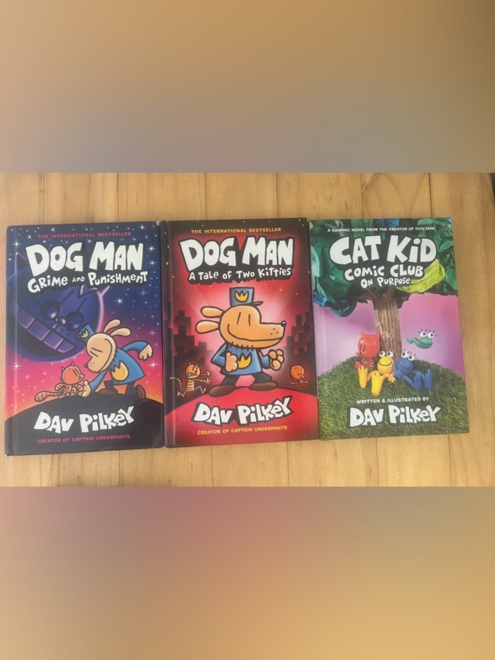 Cat Kid and Dog man Book Lot - Children’s Books - Teen Comic Books